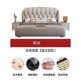 thumbnail image 1 of Nordic Luxury Kids Double Bed Wood High End King Size Frame Double Bed Headboard Girl Lit Deux Place Furniture For Bedroom My Lux Decor Round, 1 of 10