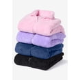 thumbnail image 2 of Woman Within Fluffy Fleece Jacket Oversized Zip-Up Jacket, 2 of 2