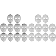 thumbnail image 1 of 10 Uds Máscara en Blanco Mascarada DIY Cosplay Accesorios Halloween (hombres), 1 of 6