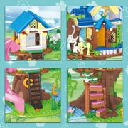 New Treehouse Building Block Set Mini Puzzle DIY Room Decoration Holiday Gift (792 pcs)