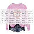 thumbnail image 5 of FNFYFH Football Sweatshirts for Women Game Day Sweatshirt Crew Neck Graphic Sweatshirts for Women, 5 of 6
