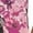 Delicate Pink Abstract, variant on Woman Within Plus Size Ruffle-Sleeve Maxi-Length Dress