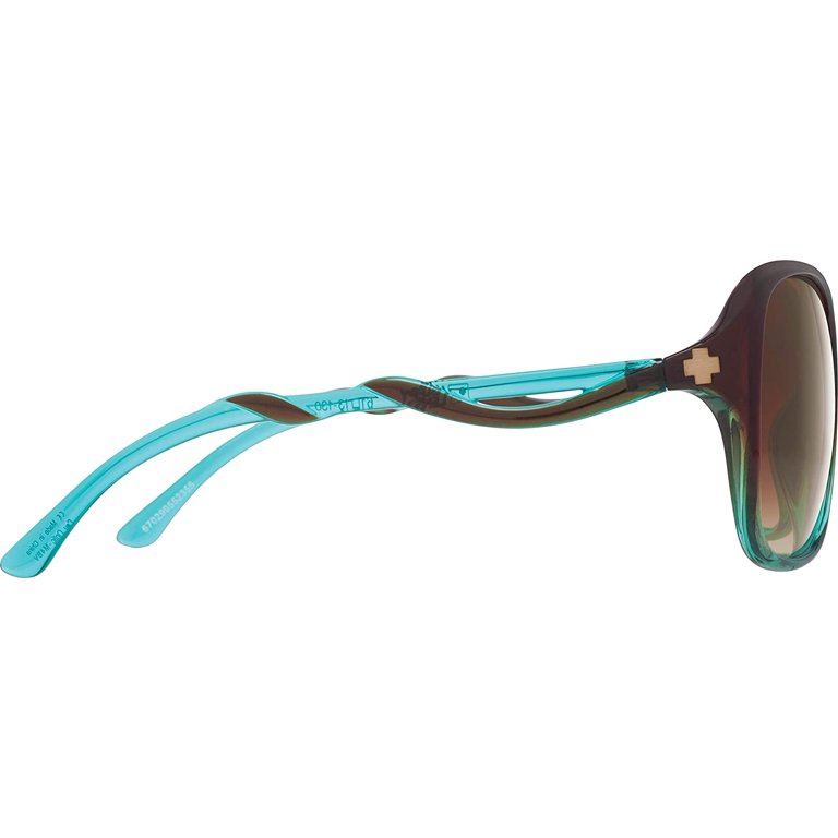 SPY Optic Fiona Women Sunglasses Mint UV400 Chip Happy Bronze lens 61-13-130 Spy Fiona Mint Chip Fade | Happy Bronze Fade - The Drop Rideshop main image 4