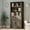 Grey, variant on Farmhouse Bookshelves and Bookcases with Doors and Drawer, Bookshelf with Storage, Floor Standing 6 Shelf Display Storage Shelves 70 in Tall Bookshelf for Home Office, Living Room, White
