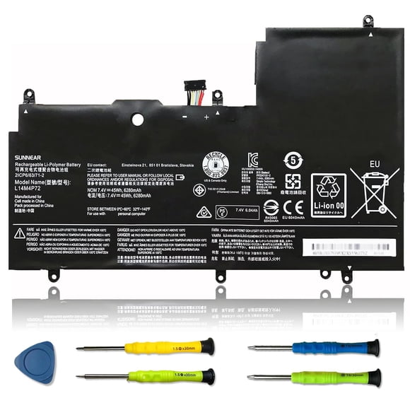 Batería para Laptop SUNNEAR L14M4P72 45Wh 7.4V 6280mAh