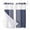 MidnightBlue, variant on No Hook Shower Curtain, Vintage Striped Standard Shower Curtain with Snap in Liner, Midnight Blue Modern Simple Lines Waterproof Washable Fabric Bathroom Curtains Sets, 72"W x 72"L