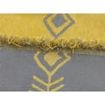 thumbnail image 5 of Nvzi Couch Cover Chenille Sofa Covers Jacquard Weave Sofa Towel Cover for Living Room Sofa Easy Fit Washable Furniture Sofa Protector 70.87*133.86inch (Yellow Grey), 5 of 5