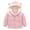 Pink, variant on XBASW Baby Toddler Girls Boys Ear Hooded Jackets Winter Coat Fleece Warm Outerwear Kids Cotton Jacket for 1-8Y