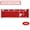 Red RD, variant on Latrodar 104 Keys Cap Colorful-Backlit Gaming Keycap Replacement Mechanical Keyboard Sturdy White 5.4x4.4 Inch Home Essentials