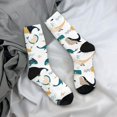 thumbnail image 5 of Pofeuu Cute Whale Print Crew Socks, Adult Running Hiking Socks for Youth and Adult, 5 of 6