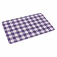 thumbnail image 2 of Purple Checkered Door Mat&nbsp;Indoor Outdoor Entrance, Non Slip Rug for Kitchen Bathroom Entryway Rug, Farmhouse Buffalo Plaid Washable Doormat Floor Mat for Office Home Decor 24x36 Inch, 2 of 8