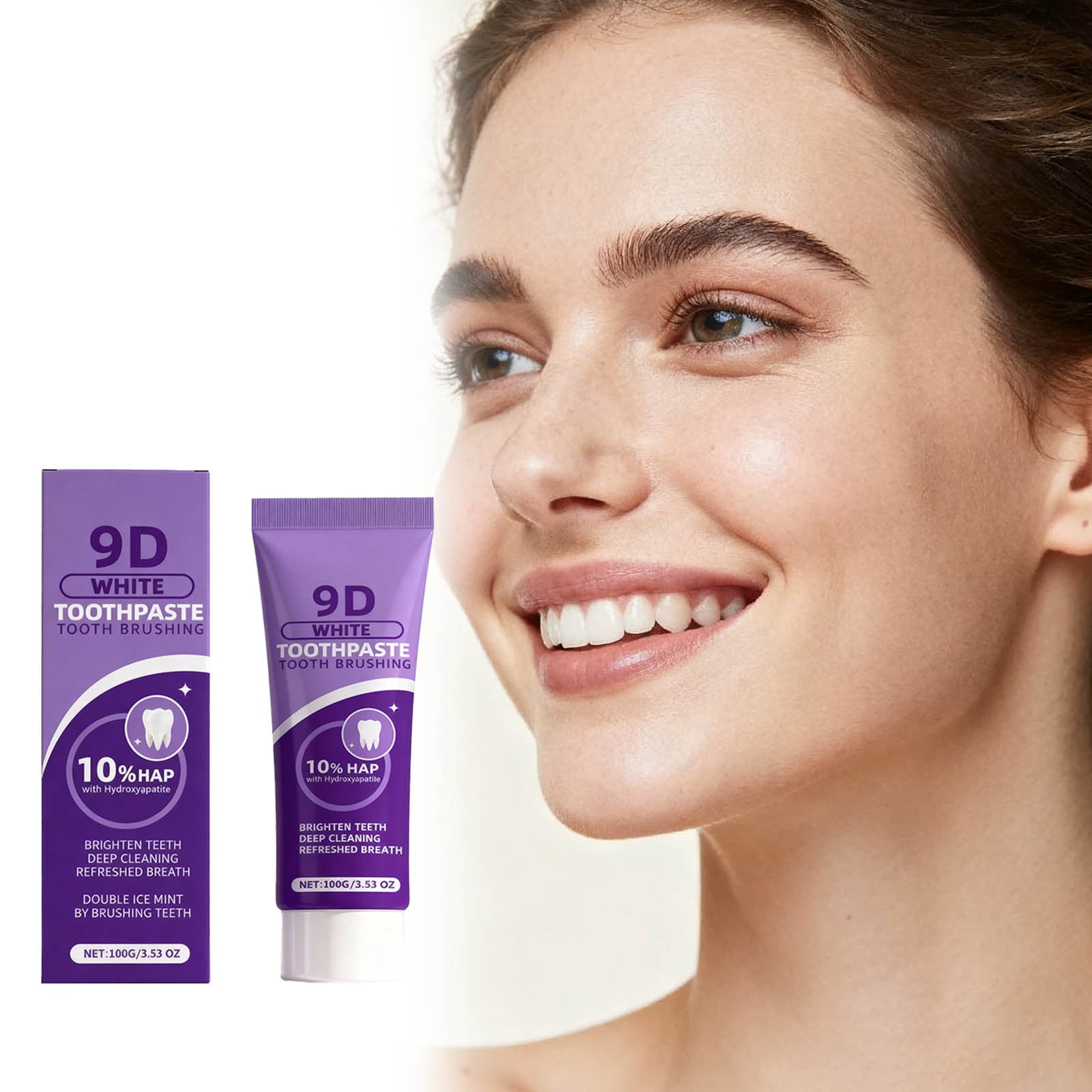 White Glo Purple Tooth Toner, 1.7 fl oz, Color Correcting Serum