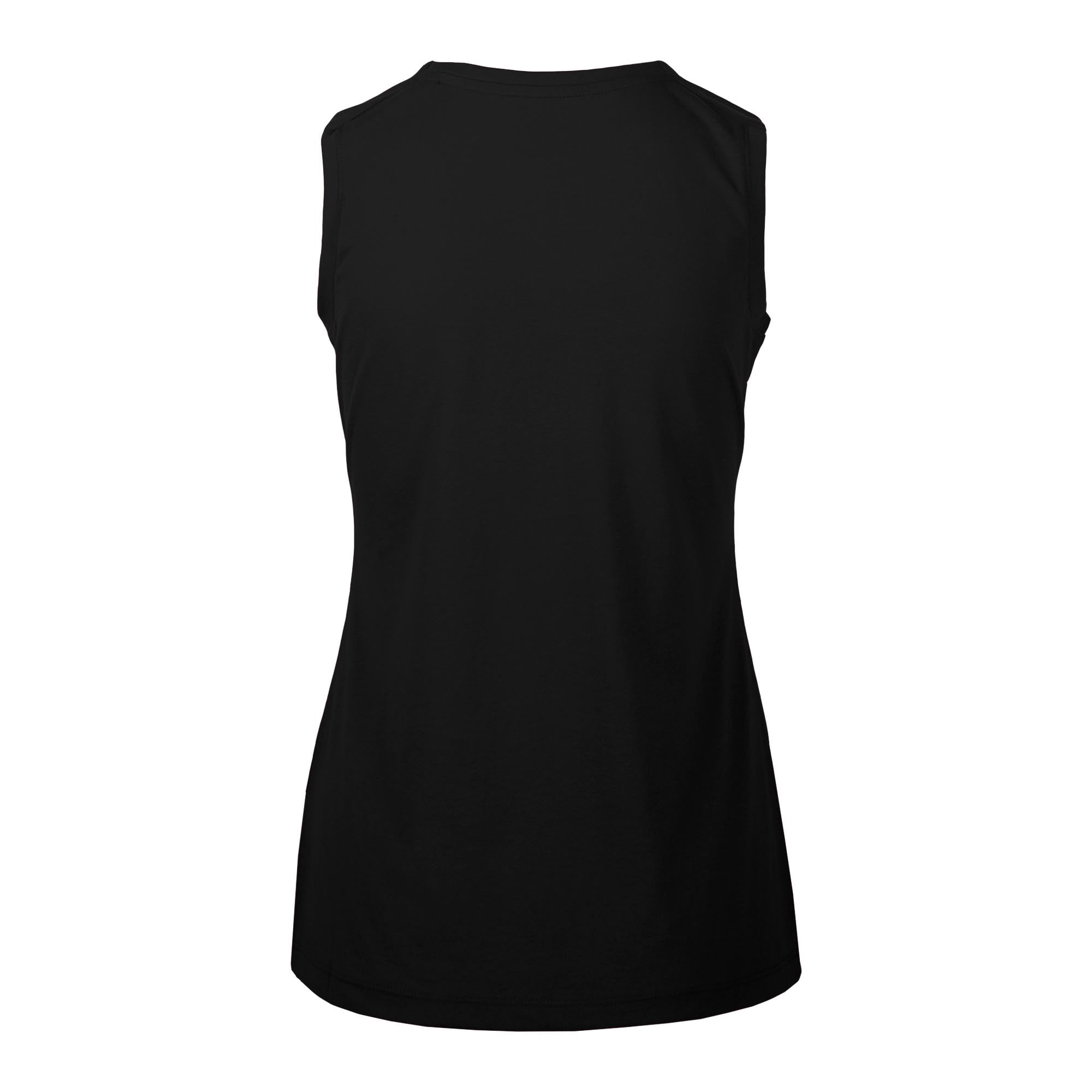 Women's Levelwear  Black Los Angeles Kings Macy Banner Arch Tank Top