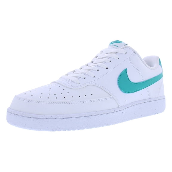 Nike Court Vision Lo NN Unisex Shoes Size 10, Color: White/Clear Jade