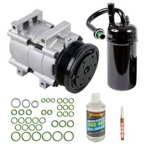 AC Compressor & A/C Kit For Ford Mustang 5.0L V8 302ci 1994 1995 SN95 - Includes Drier, Expansion Valve, Oil & O-Rings! - BuyAutoParts