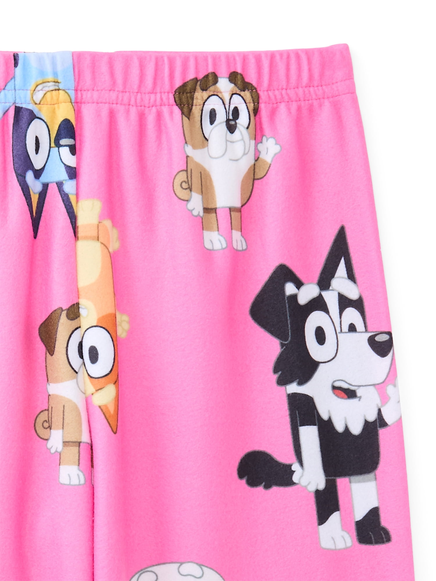Bluey Girls Coat and Pants Pajama Set, 2-Piece, Sizes 4-12