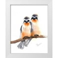 thumbnail image 1 of Shefranov, Olga 26x32 White Modern Wood Framed Museum Art Print Titled - Bird Buds, 1 of 4