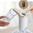 thumbnail image 4 of Bomba de agua embotellada con carga USB (dorada) de 1 pieza, dispensador de agua, 4 of 5