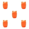 thumbnail image 1 of Wweixi Hygienic And Durable Washable And Reusable Storage Box For Cat Makeup Sponges orange 5Set, 1 of 6