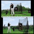thumbnail image 4 of Cible de Golf en Tissu, Cercle Suspendu Dostop Compatible avec Tente de Practice Intérieur Extérieur, 4 of 5