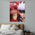 thumbnail image 6 of Jujutsu Kaisen Poster Anime Hanging Picture Wall Art for Dorm Bedroom Living Room Wall Hanging Art Gift for Anime Fans, 6 of 8