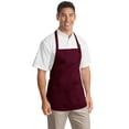 thumbnail image 2 of A510 Port Authority Mens Medium Length Apron with Pouch Pockets, 2 of 2