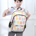 thumbnail image 6 of FORMRS Unisex School Backpack 17" Student Travel Bag with Laptop Compartment, Cute Gummy Bears Pattern, 6 of 7