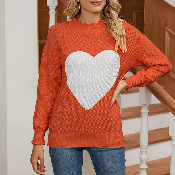 Puntoco suéter mujer moda Casual Color tejido Retro manga larga suéter de cuello redondo liquidación de Navidad Puntoco Puntoco-4711