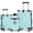 Blue, variant on SOBREMESA 3 Piece Hardshell Luggage Set, Lightweight Suitcase with TSA Lock & Double Spinner Wheels, Expandable ABS+PC Travel Luggage for Women and Men, Pink