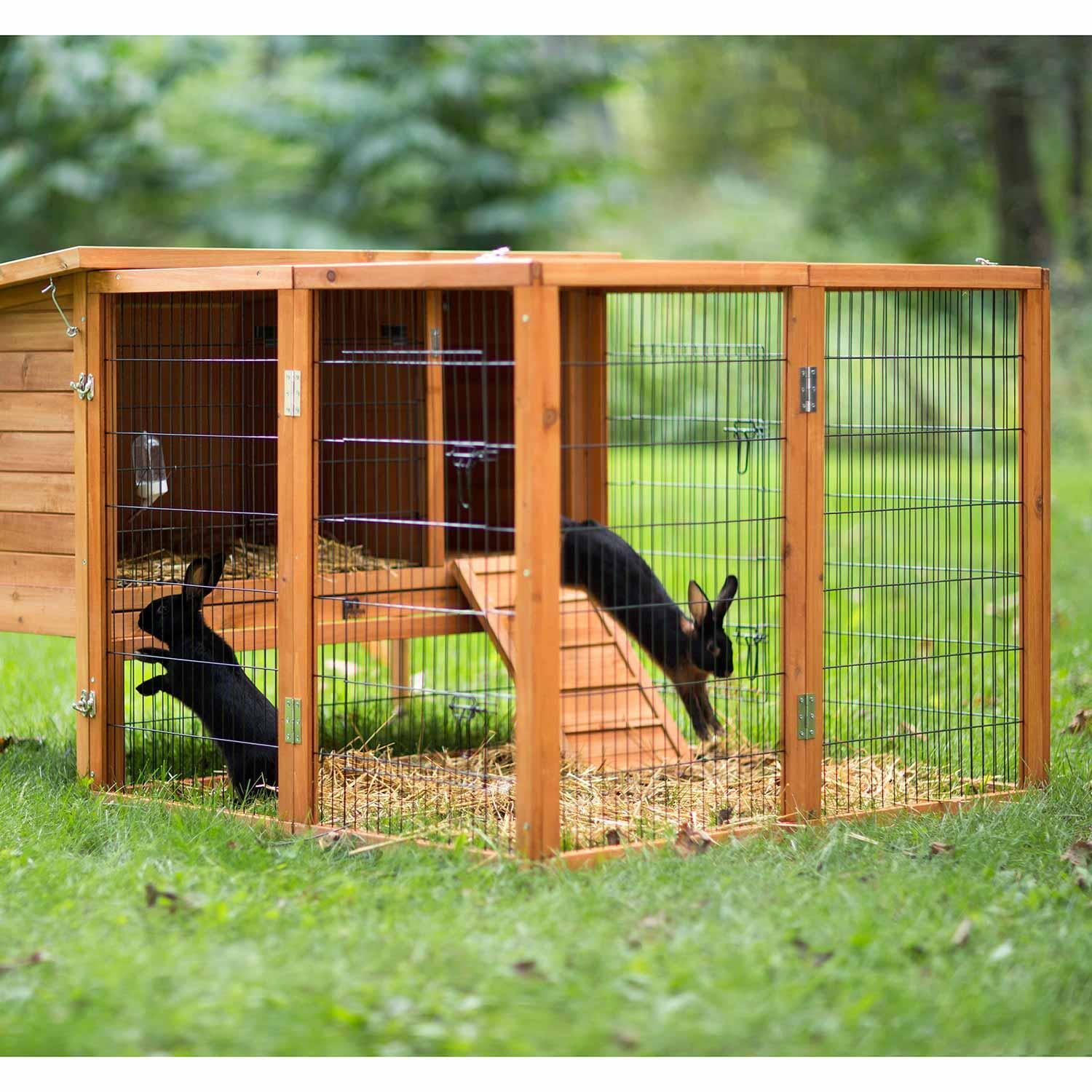 Prevue Pet Products Natural  Rabbit Playpen, Large