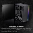 thumbnail image 3 of Thermaltake H Series H700 TG - Mid tower - extended ATX - windowed side panel (tempered glass) - no power supply (PS/2) - black - USB/Audio, 3 of 6