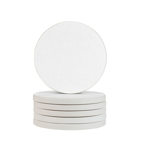 

Circular Drink Coasters Set Mandala Pattern Beautiful Home Decor Diatomite Heat-Resistant Diatomite Protect Table Countertop