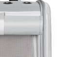 thumbnail image 4 of Cat Backpack Large Capacity Transparent Breathable Pet Carrier Backpack for Cats Kitten Silver Gray, 4 of 5