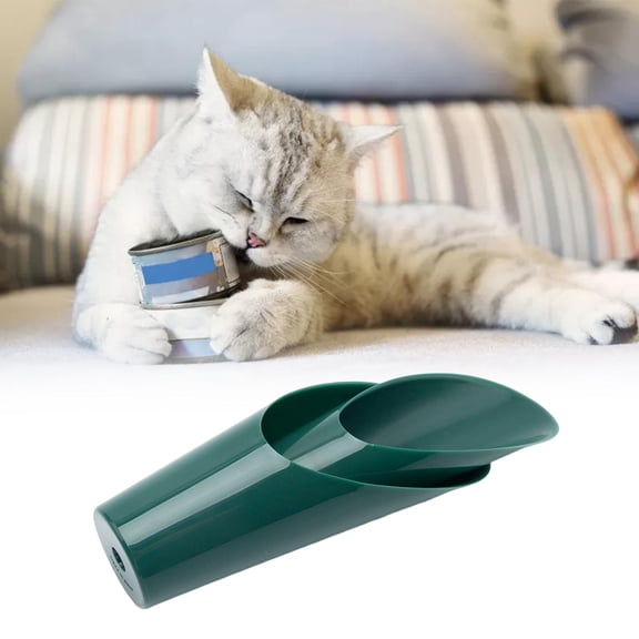 Cat Litter s Multipurpose Durable Food Serving Puppy Food Feeder Handy Portable Container Pet Feeding for Rabbit Pets Supplies Bunny Green