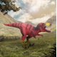 thumbnail image 2 of Figura de dinosaurio COGO MAN Jurassic Tyrannosaurus rex roja, 2 of 6