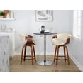 thumbnail image 3 of Symphony Counter Stools for Kitchen Counter in Faux Leather, Counter Height Chairs, Bar Stools Set of 2, Counter Height Chairs, Bar Stools For Kitchen Island, 3 of 6