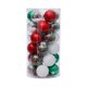 thumbnail image 4 of 30 Uds Adornos de Bolas de Navidad BLESIY Decoración colgante para Navidad proyectos de bricolaje Rojo Verde Blanco, 4 of 8