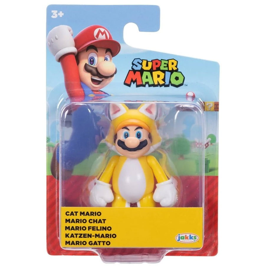 World of Nintendo Wave 41 Fire Luigi Action Figure (with Fire