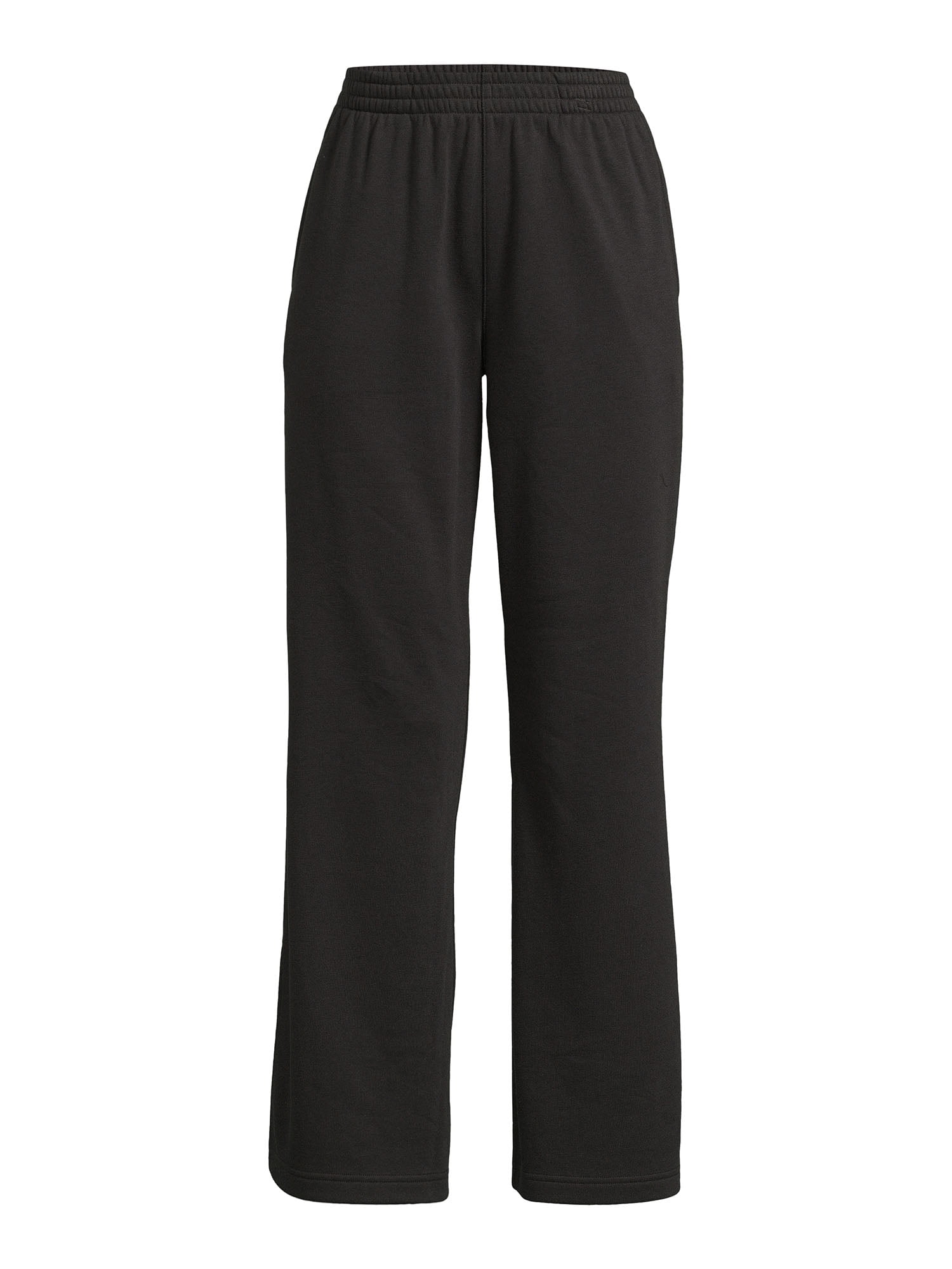Athletic Works Women's Wide Leg Pants with Side Vents, Sizes XS-XXXL