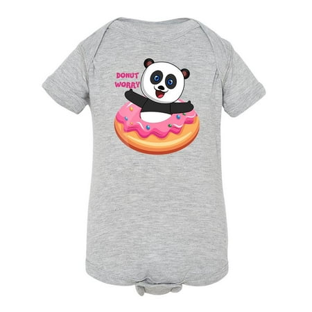 

Donut Worry Panda Bodysuit Infant -Image by Shutterstock Newborn