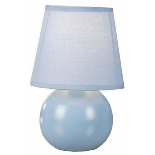 Normande Lighting Llc Lampe de Table d'Accent Bleu avec Ampoule HE3-1152-BL