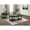 thumbnail image 2 of Payne 2-piece Coffee and 1-drawer End Table Set Java, 2 of 13