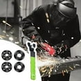 thumbnail image 4 of YIEMEEN Angle Grinder Flange Wrench Set With 5/8 Thread Adjustable Spanner Wrench Steel Tool For Grinding Disc Replacement, 4 of 10