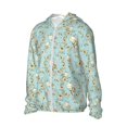 thumbnail image 2 of Easygdp Cute Honeybees Lightweight Long Sleeve Sun Shirt Sports long-Sleeved Sun Protective Clothing, Quick Drying Breathable - X-Large, 2 of 9