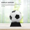 thumbnail image 3 of WHAMVOX Football Stand Holder Plastic Black Hold Footballs 1Pcs Home Use, 3 of 7
