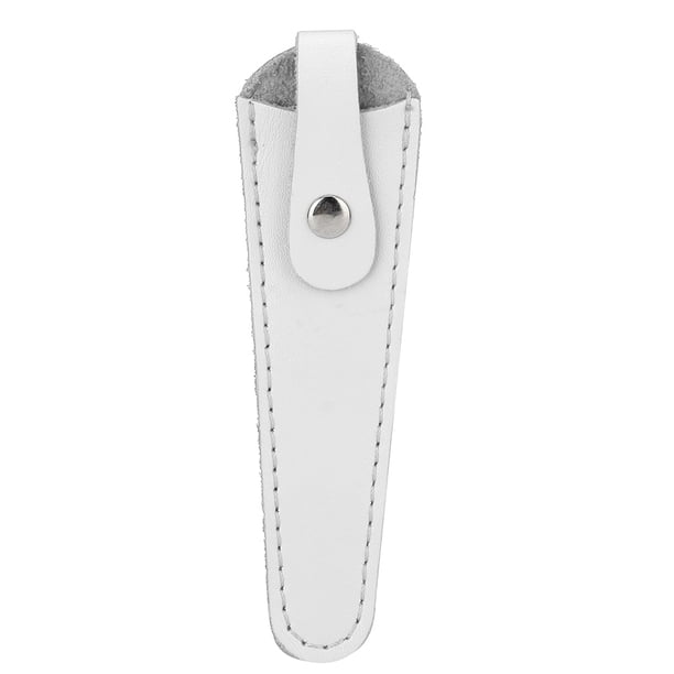 Bolsa de almacenamiento de tijeras, bolsa de almacenamiento de tijeras de cuero PU profesional soporte para tijeras tecnología avanzada
