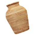 thumbnail image 4 of 1Pc Handmade Rattan Woven Dry Flower Vase Living Room Restaurant Window Decor, 4 of 6