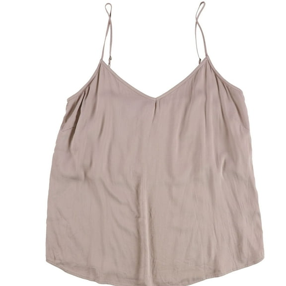 P.J. Salvage Womens Solid Pajama Sleep Cami Tank Top, Pink, Medium