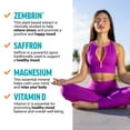 thumbnail image 3 of Force Factor Happy Mood, Mood Support Supplement with Magnesium, Vitamin D & Saffron to Promote Calm & Relaxation, Tropical Fruit, 30 Soft Chews, 3 of 11