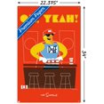 thumbnail image 3 of The Simpsons - Duffman Geometric Wall Poster with Pushpins, 22.375" x 34", 3 of 6